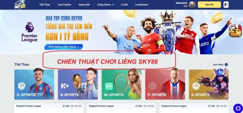 Chiến lược chơi Liêng Sky88 hiệu quả